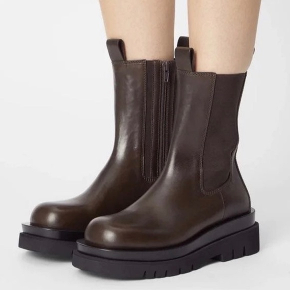 Jeffrey Campbell tanked chelsea Boots - Picture 1 of 9